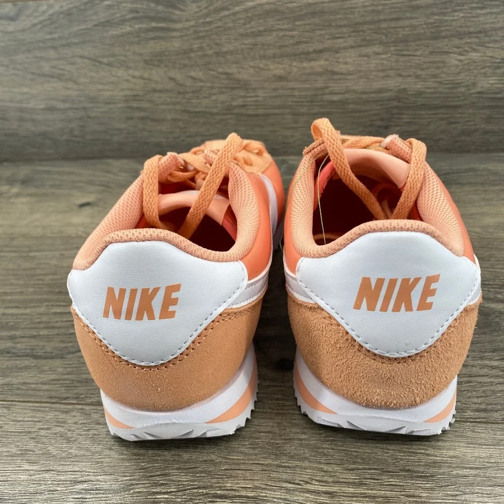 Nike Cortez Kids Sneakers Light White Peach‎ IF1615-800 Youth 6Y